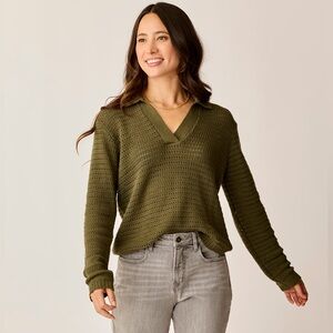 Carve Designs Morgan Polo Sweater